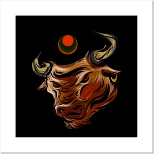 Bull Posters and Art